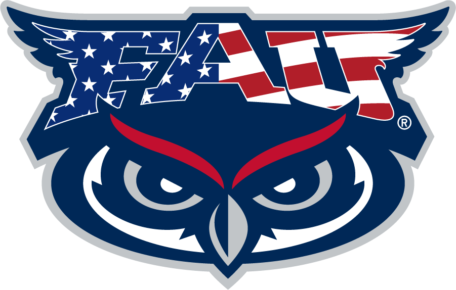 Florida Atlantic Owls 2019-Pres Secondary Logo DIY iron on transfer (heat transfer)